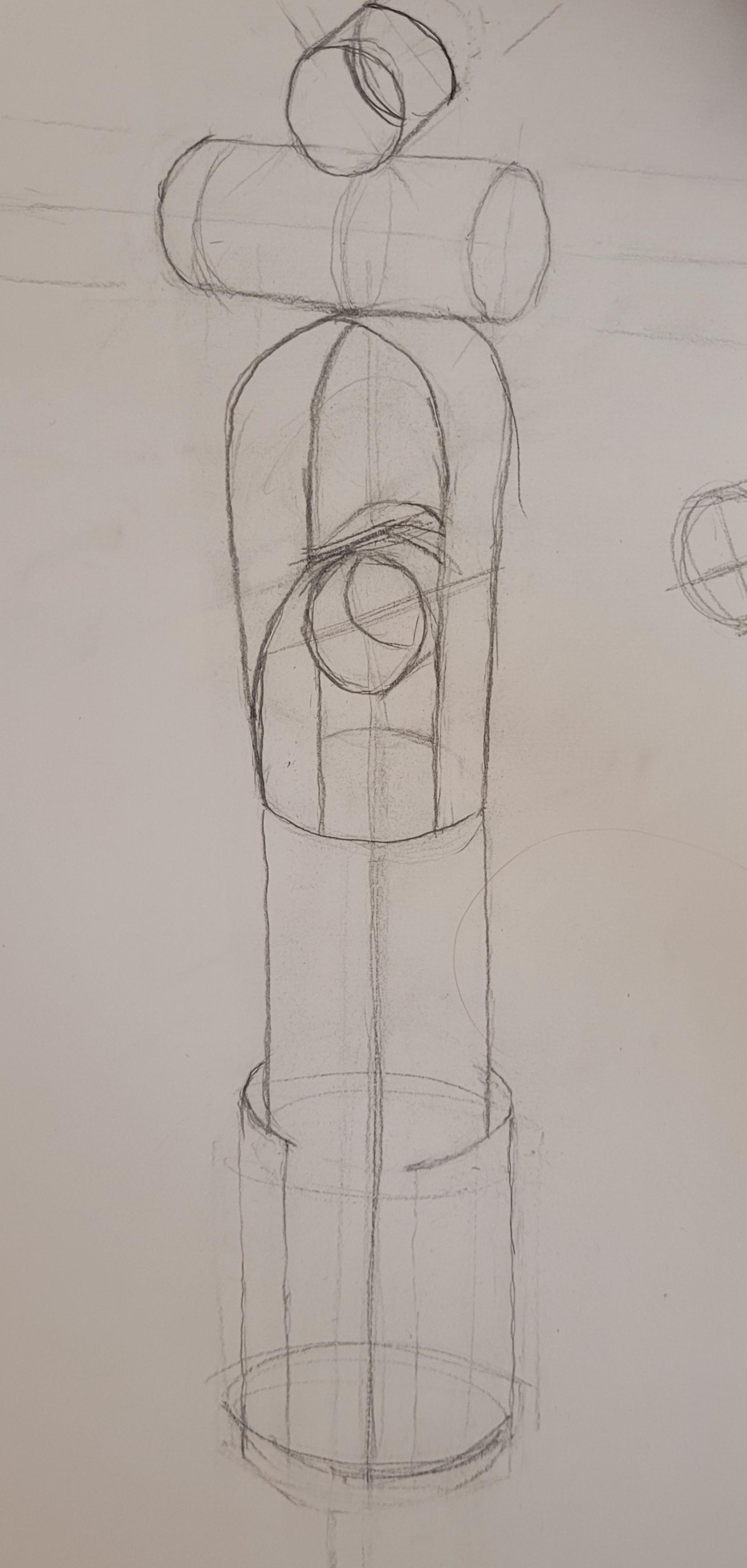 Object of cylinders